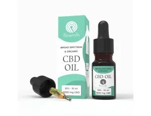 Flowrolls Olejek konopny Broad Spectrum CBD 30%